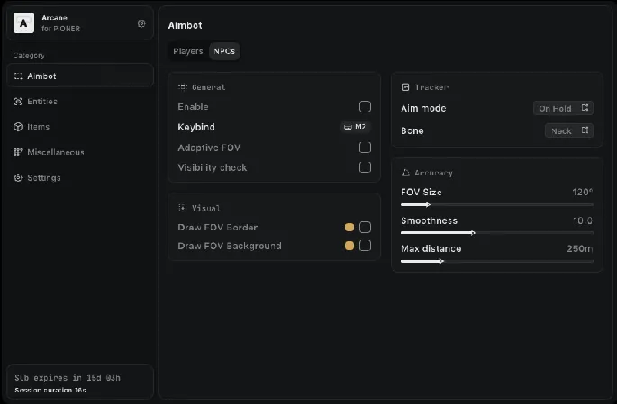 ARCANE preview